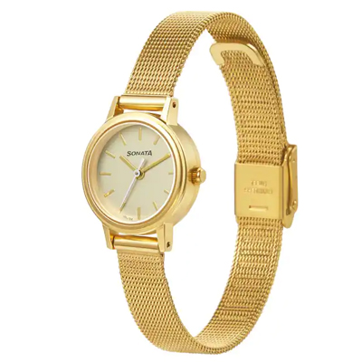 "Sonata Ladies Watch 8096YM08 - Click here to View more details about this Product